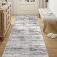 thumbnail image 2 of BERTHMEER 2'x8' Runner Rugs for Hallway Kitchen Entryway Machine Washable Non-slip, Black Gray, 2 of 5