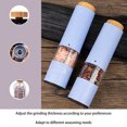 thumbnail image 7 of Automatic Electric Pepper Grinder Mill with Adjustable Coarseness, Battery-Operated, Stainless Steel, 1-Pack, 7 of 7