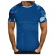 thumbnail image 1 of Playeras Cuello V Para Hombre, Camiseta Informal De Moda Con Estampado De Camuflaje, Cuello Redondo Y Manga Corta, 1 of 5