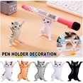 thumbnail image 3 of 10Pcs Dancing Cats Pencil Holder, Cat Pen Holder Mobile Phone Holder, Cute Cat Figure Cat Earphone Holder Cat Gifts for Cat Lovers Home Decoration Orn, 3 of 5