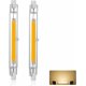thumbnail image 1 of R7s LED bulb 118mm 20w Dimmable, warm white 3000k 3000lm, linear Replaces J118 300w halogen bulb (FMY), 1 of 5