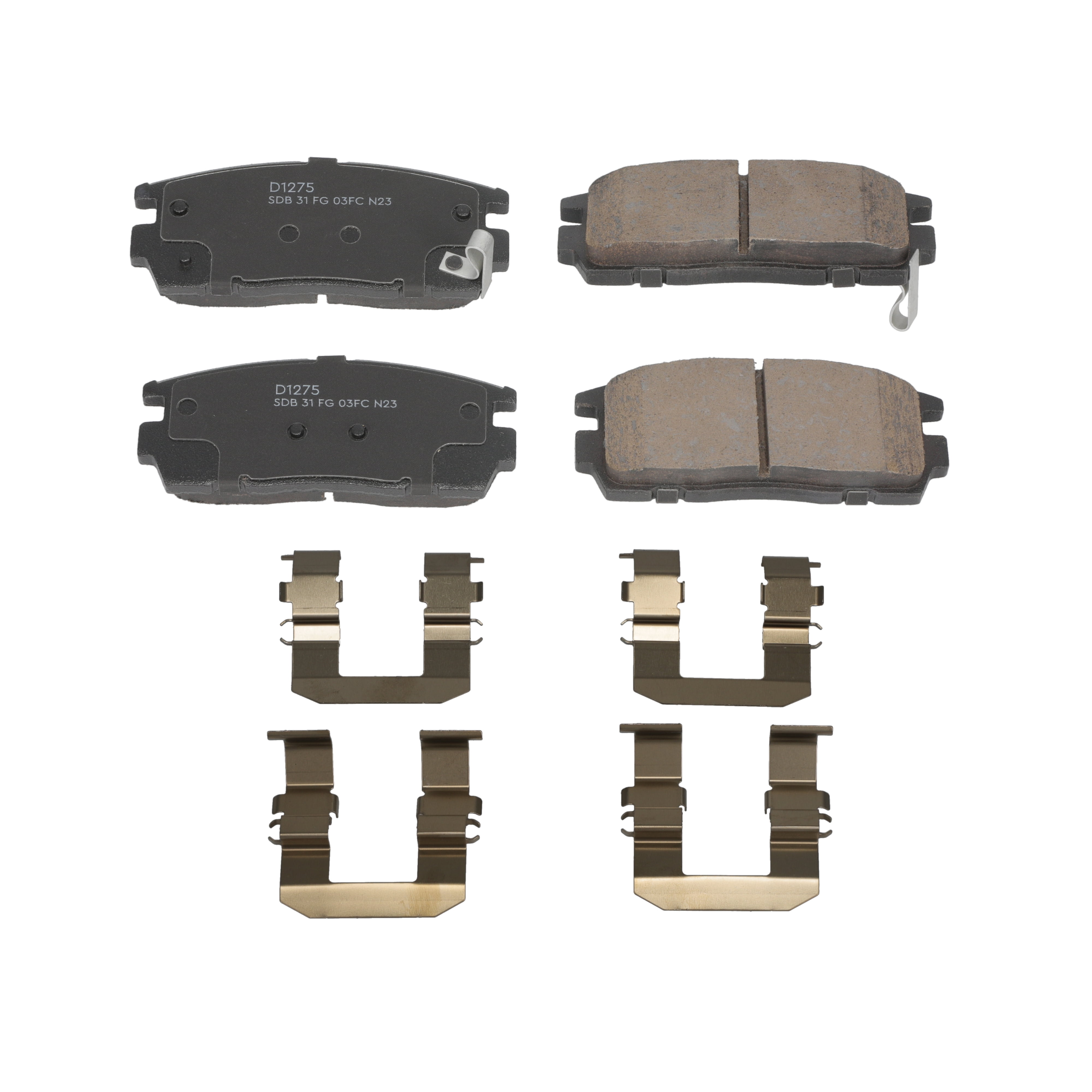 Winstop Brake Pad Set, Rear WS.1275.0.C, Chevrolet Equinox 2017-2007