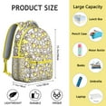 thumbnail image 6 of "Trendy Chicken Print Backpack - Roomy & Comfortable School Bag for Middle & High School Students, Water-Resistant College Backpack for Teens, Stylish Laptop Bag for Daily Use & Travel", 6 of 6