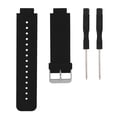 thumbnail image 1 of Correa de reloj de gel de sílice ajustable, repuesto de correa para Garmin Vivoactive (negro), 1 of 5