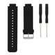 thumbnail image 1 of Correa de reloj de gel de sílice ajustable, repuesto de correa para Garmin Vivoactive (negro), 1 of 10