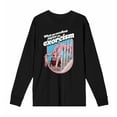 thumbnail image 4 of The Exorcist Excellent Day For An Exorcism Adult Black Crew Neck Long Sleeve Tee-Medium, 4 of 7
