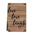 thumbnail image 2 of Vintage Boho Kitchen Towels Set of 1, Farmhouse Retro Brown Wooden Grain Absorbent Dish Towels for Kitchen, Microfiber Hand Towel, Quick Drying Tea Towel for Cleaning Decorative Dishcloths, 2 of 7