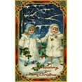 thumbnail image 2 of Two Children In The Snow Poster Print By Mary Evans Peter & Dawn Cope Collection (18 X 24), 2 of 4