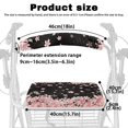thumbnail image 6 of HELLHERO Cherry Blossom Rollator Seat Cover Seat & Backrest Covers and Breathable for Home and Street Scenes, 6 of 7