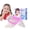 B-Pink, variant on DEGIDEGI 2-in-1 Learning Toys Matching Letter Spelling Game, for Kids 3-8 Ages,, Educational ABC Flash Cards Toy, Navy Blue