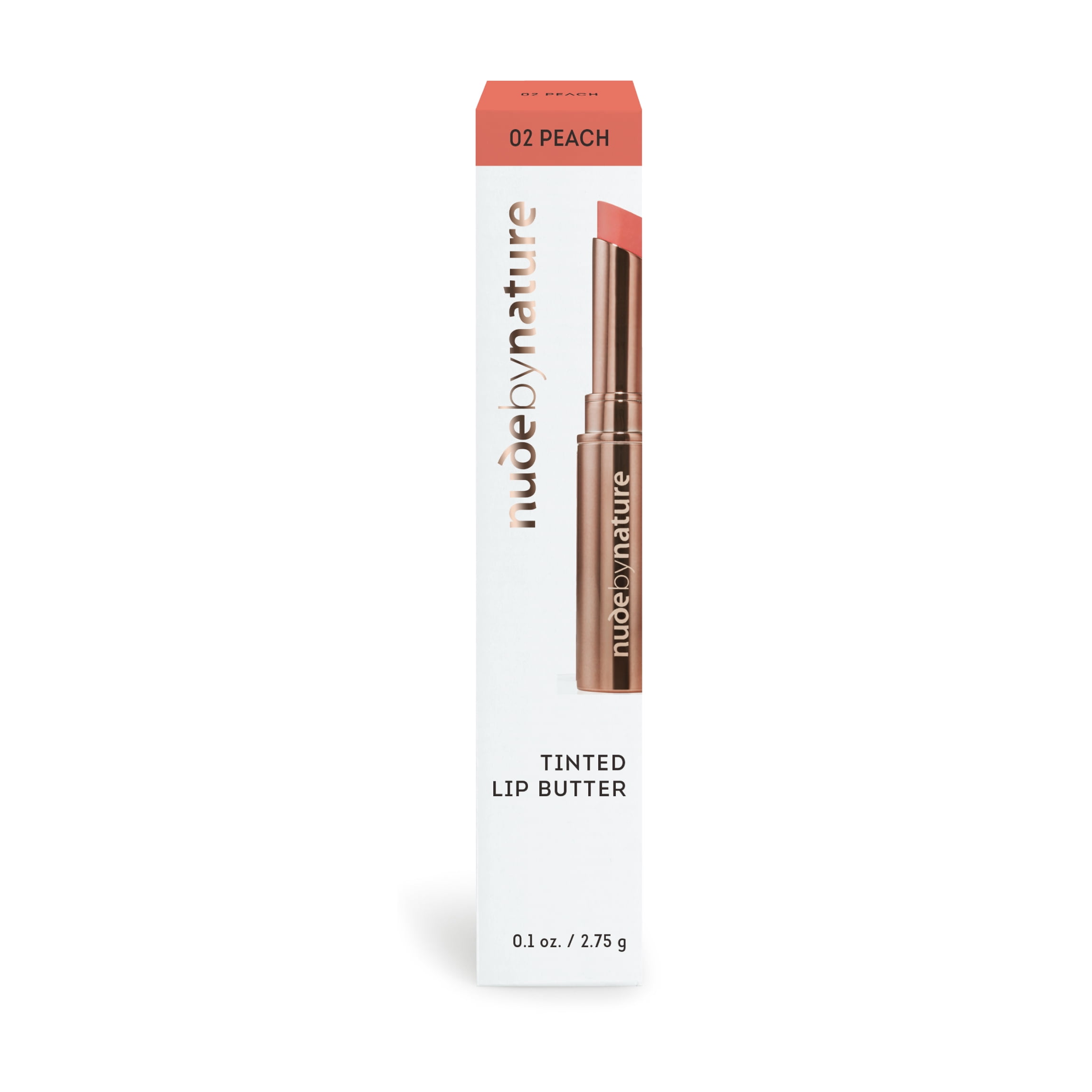 Nude by Nature Tinted Lip Butter, 02 Peach