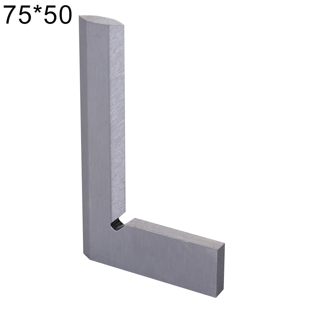 12.5 x 7.5cm Thick Stainless Steel L-Shaped Corner Brace Bracket 8 Pieces 90 Degree Right Angle Iron Triangle Bracket for Wood