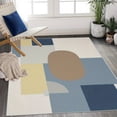 thumbnail image 5 of 6'x9' carpet pads non slip outside carpet cheetah print area rug low pile area rug office area rug for rolling chair, 5 of 10