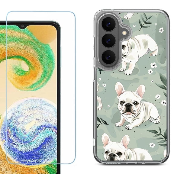 Shockproof Phone Case for Samsung Galaxy A27 5G, by OneToughShield - French Bulldog