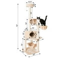 thumbnail image 4 of Armarkat real wood Cat Tree Model A7204, Beige, 4 of 6