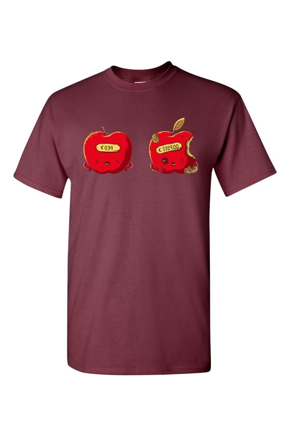 Marketing Power Apple Artworks Art Funny Parody DT Adult T-Shirt Tee