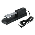 thumbnail image 1 of Universal Piano Sustain Pedal Keyboard Foot Damper Pedal with 6.35mm Plug for Casio Yamaha Roland, 1 of 8