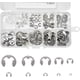 thumbnail image 4 of Paquete de 130 Kit de anillos de retención de anillo en E, surtido de anillos de retención de acero inoxidable tipo E de 1,5 mm-10 mm con caja de almacenamiento para taller, Diy Baobao, 4 of 5