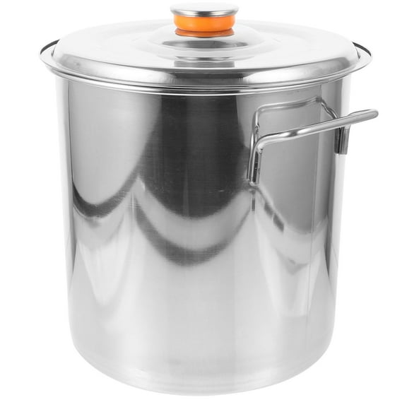 NICEXMAS Metal Seafood Boil Pot Stainless Steel Bucket for Home Cooking Crawfish and Stew