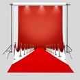 thumbnail image 1 of EREHome Polyester Fabric Red Carpet Backdrop 5x7ft Photography Background Studio Photo Props, 1 of 2