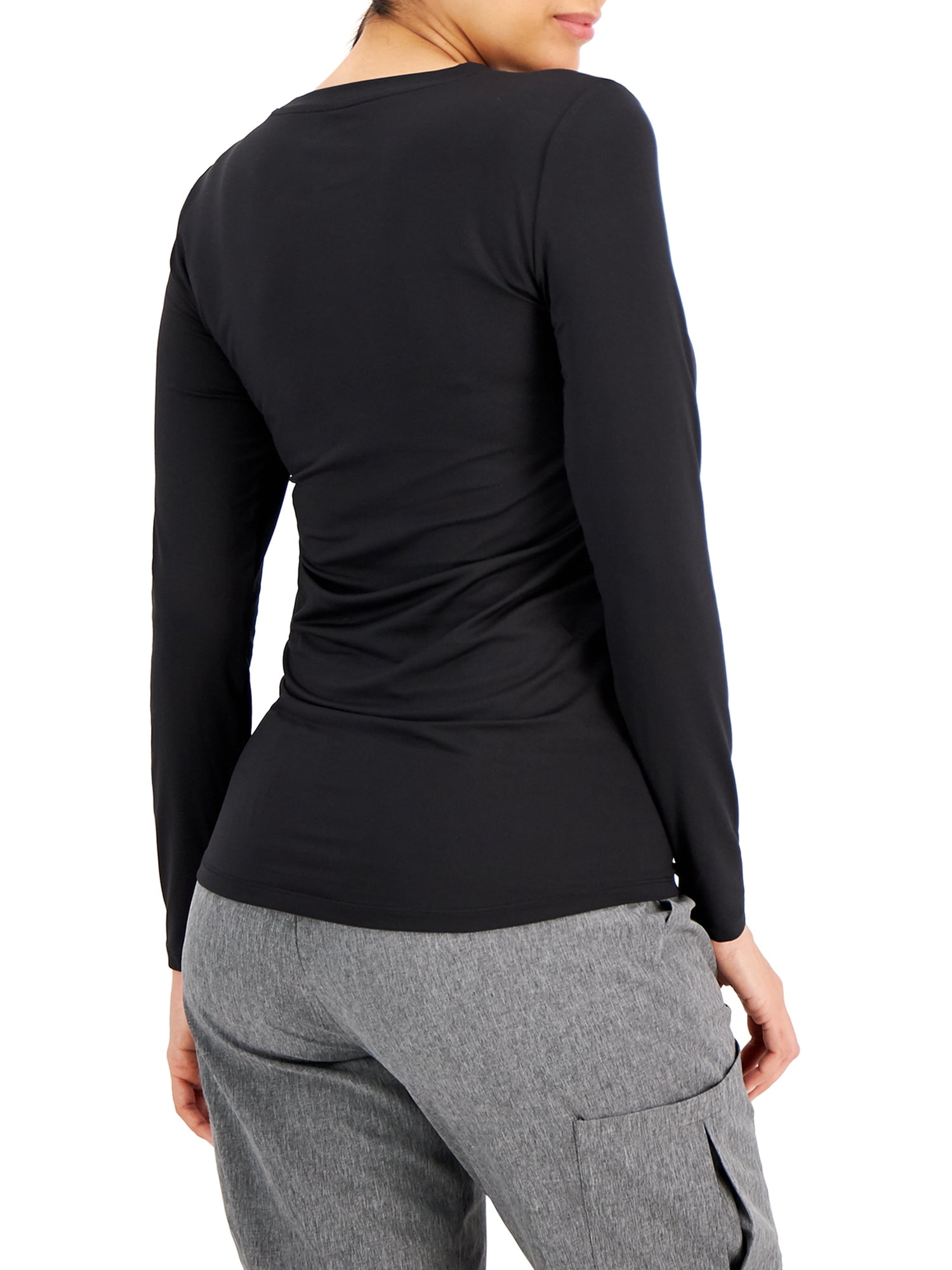 Hanes ComfortFit Stretch Women's and Women's Plus Underscrub Top