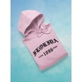 thumbnail image 3 of Florida Gothic Font Hoodie Men -Image by Shutterstock, Male Large, 3 of 4