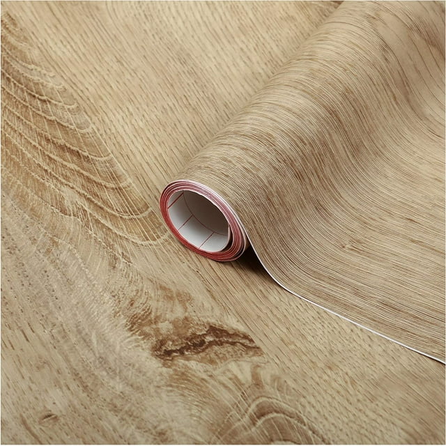d-c-fix 346-0668 Decorative Self-Adhsive Film, Ribbeck Oak, 17" x 78" Roll