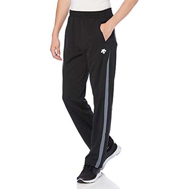 Descente DTM-1550P Men's Long Pants, Sweat Absorbent, Quick Drying