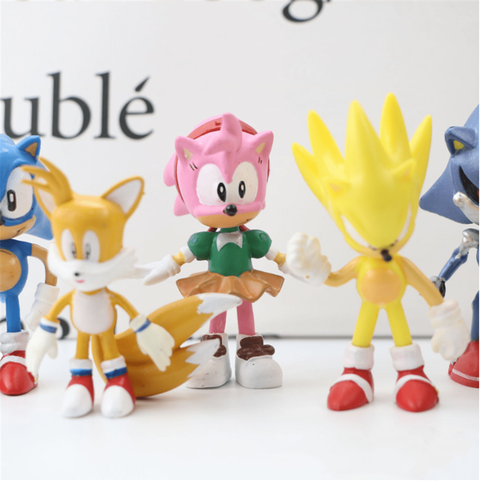 Boneco Sonic 6 cm Figura Colecionável Filme - Loja Zuza Brinquedos