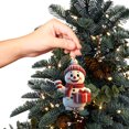 thumbnail image 1 of Lindos Adornos Colgantes Muñeco Nieve Navidad Decorativo Favores Fiesta, 1 of 9