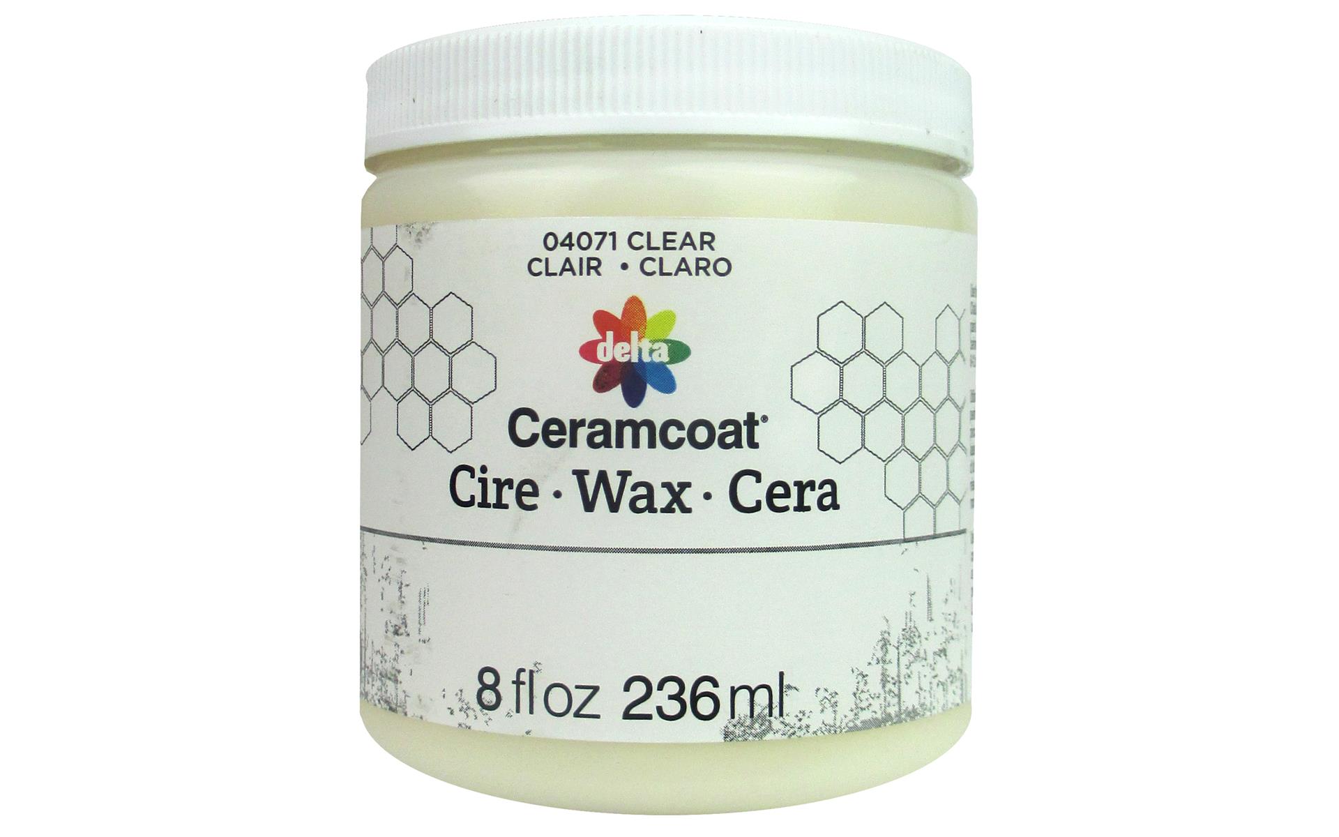 Delta Ceramcoat Chalk Paint Wax 8Oz Clear Walmart Canada