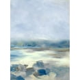 thumbnail image 2 of Keusder, Danusia 19x24 Black Ornate Wood Framed with Double Matting Museum Art Print Titled - Foggy Shores, 2 of 4