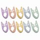 thumbnail image 1 of 10Pcs Plastic Travel Hangers,Portable Folding Clothes Hangers,Travel Accessories Foldable Clothes Drying Rack for Travel, 1 of 5