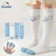 thumbnail image 2 of pares de calcetines largos hasta la rodilla de la marca Sanrio, transpirables, finos, de Hello Kitty, Kuromi, Cinnamoroll, para niñas, calcetines de tubo medio hasta la pantorrilla, 2 of 2