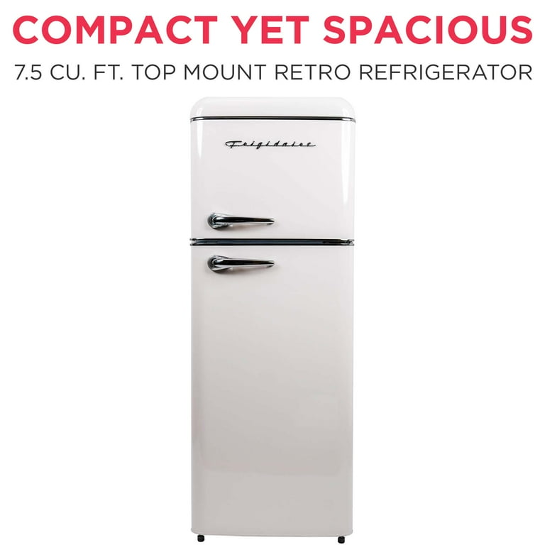 Frigidaire 7.5 Cu. ft. Retro Refrigerator, Apartment Size Top