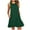 DT-Green, variant on DailyTrove Women's Solid Color Sleeveless Midi Dress, Casual Daily & Office Wear, Soft Modal Blend, Plus Size Friendly, Pocketed