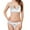White, variant on Women's Transparent Bra Large Chest Show Small Lace Sexy Underwear Bra Set Medium Briefs Men
