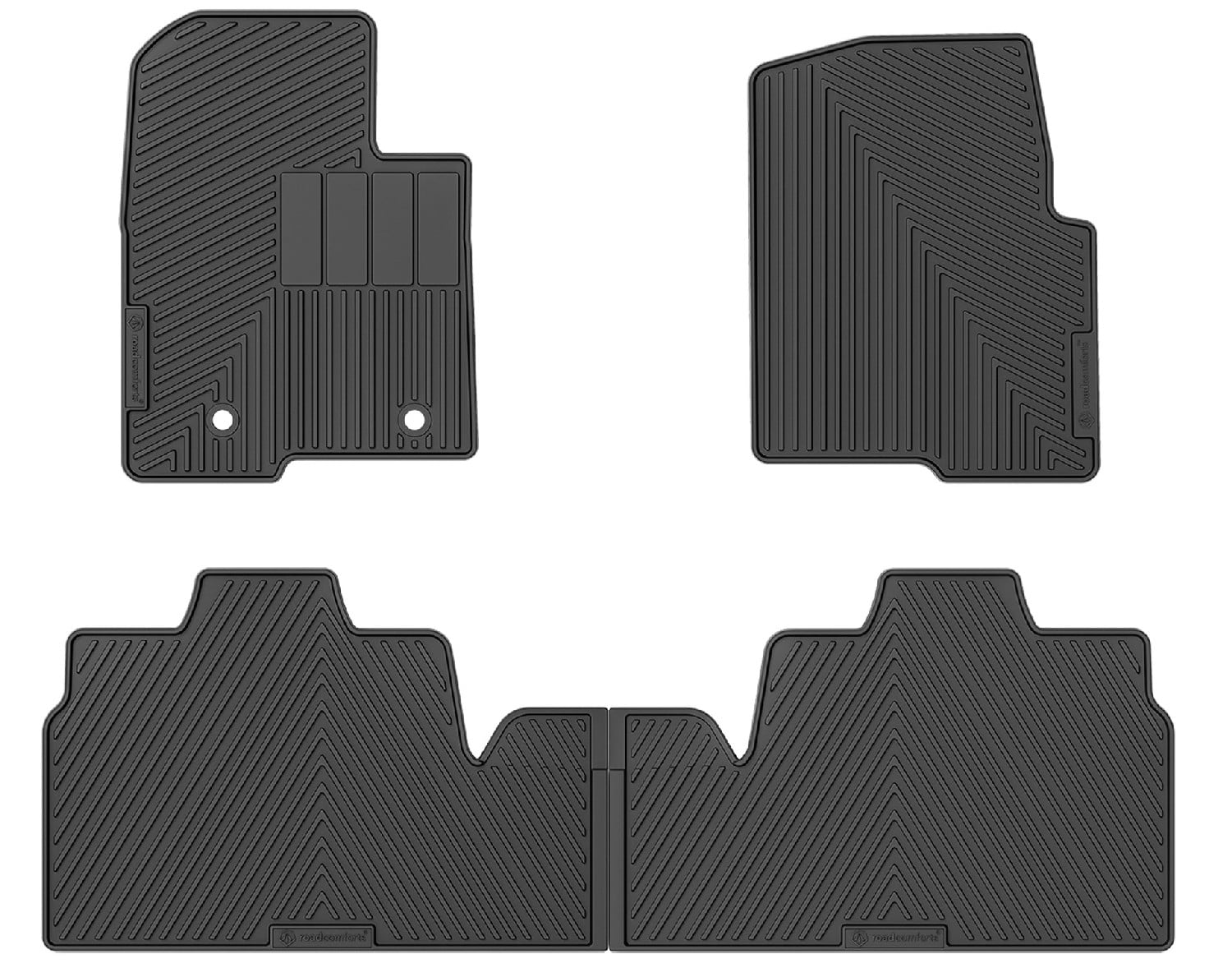 RC37130 Custom Fit AllWeather Floor Mats for 2014 Ford F
