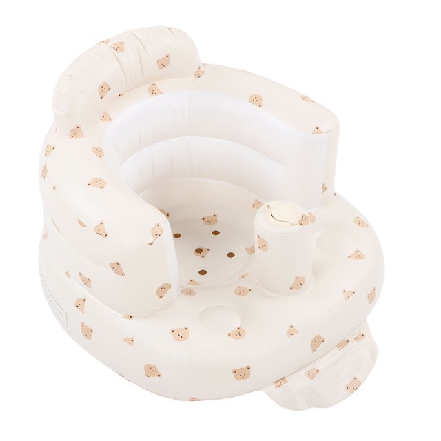 Asiento inflable para bebés, asiento inflable para bebés, asiento inflable plegable para el suelo para bebés, asiento inflable para el suelo para bebés, respuesta rápida
