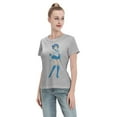 thumbnail image 4 of T-Shirt Basique à Manches Courtes pour Femmes Sailor Moon Mizuno Ami, 4 of 6