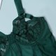 thumbnail image 4 of Gibobby Sujetador De Encaje Para Mujer Liguero con Medias y Tanga Lingerie Set de Dormir Mujer Lenceria Mujer Talla Grande Mujer Sexy Bralette y Tanga Pijamas en Pareja(Verde, CH), 4 of 5
