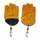 thumbnail image 1 of Guantes resistentes al calor Guantes para fogatas para asar Manipulación Captura Limpieza Amarillo, 1 of 7