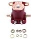 thumbnail image 1 of Relé Electromagnético De 12V, Relé De Solenoide Rojo De 4 Terminales, Válvula Solenoide De Reacondicionamiento De Coche De Alta Resistencia, Interruptor De Control Automático Apto Para Sw3 Kearding VI005818-00, 1 of 7