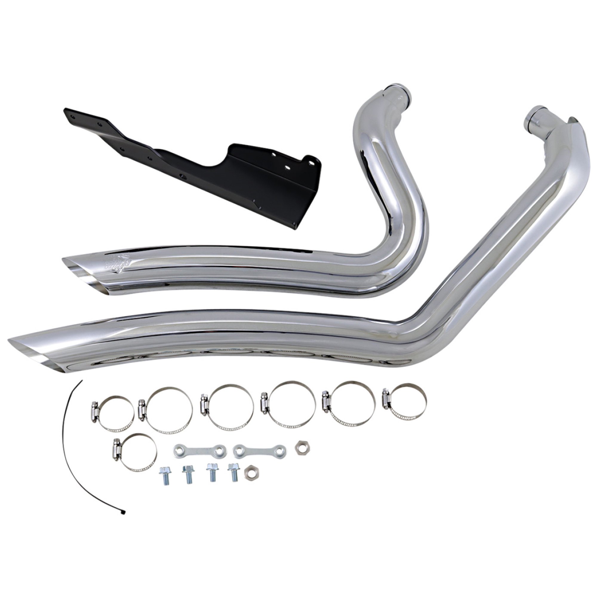 Vance u0026 Hines Big Radius 2-Into-2 Chrome Exhaust System Harley Sportster  (26067) - Walmart.com