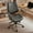 Gray (Suede Leather), variant on XIZZI Ergonomic Office Chair, Comfy Desk Chairs w/ 3.15" Adjustable Height, 30° Tilt & 360° Swivel, Ideal for Home & Office Workspaces, Dark Brown (Suede Leather)