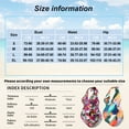thumbnail image 2 of UFOUND Womens Maternity Swimsuits V Neck Floral Swimwear Bathing Beach Sexy Swimsuit Suits Pregnancy Bikini Swimwear, 2 of 6