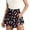 L46-Black, variant on xfsWaSs Bow Tennis Skirts Women Fashion Bow Printed Side Pocket Skirted Yoga Shorts Activewear High Waisted Workout Skorts Golf Skirts