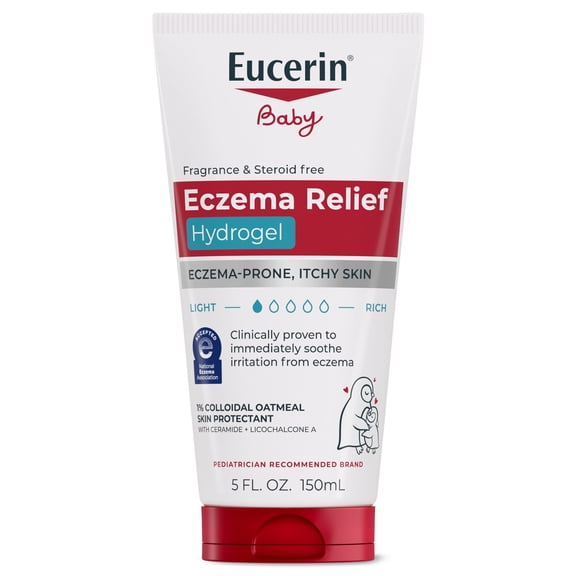 Eucerin Baby Eczema Relief Hydrogel for Dry, Itchy, Eczema-Prone Skin, 5 Fl Oz Tube