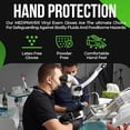 thumbnail image 7 of Vinyl Exam Gloves – 4 Mil Disposable Gloves, Powder-Free & Latex-Free – Medical, Food Safe, Multipurpose Use, 7 of 7