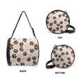 thumbnail image 3 of ZIATUBLE Dog Paw Dispenser Tissue Holder Soft Travel Hanging Tissue Box Lightweight Paper Towel Storage Container with Smooth Zipper Roll Paper Storage Bag Accessories Decoration, 3 of 7
